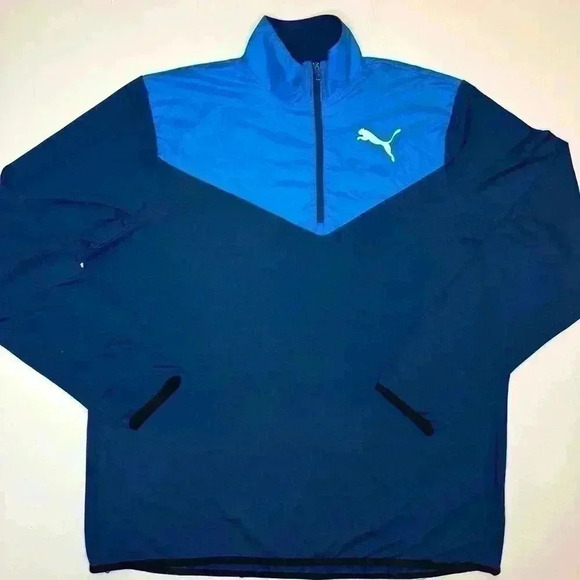Puma Sweaters - Puma Mens Zip up Golf Sweatshirt Size XXL